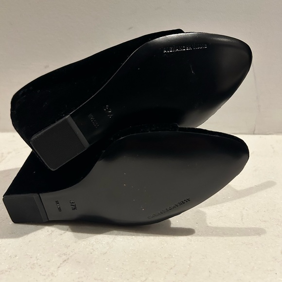 New black velvet Alexander Wang wedge heels. 37.5 - Picture 15 of 16